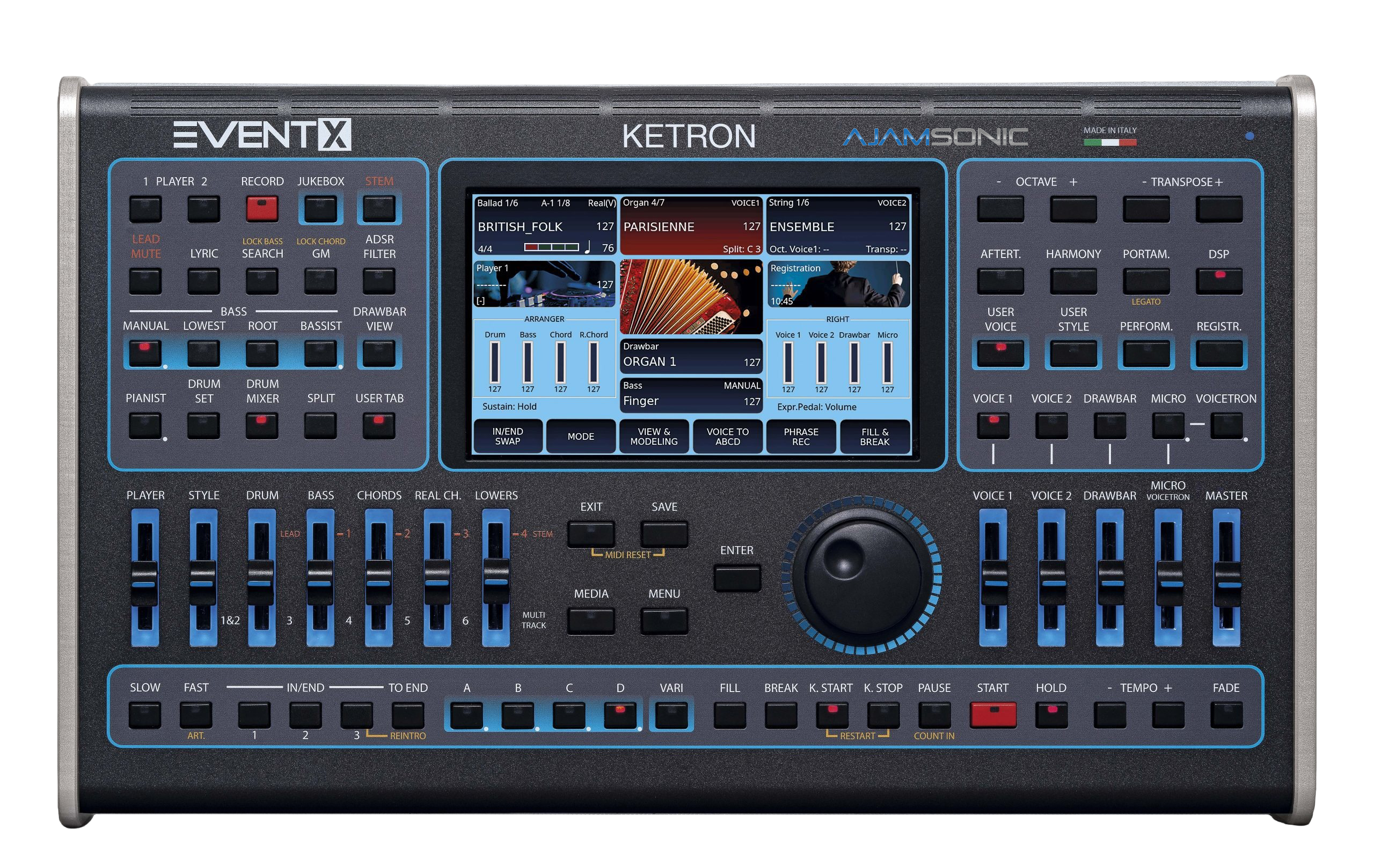 ミュージック KeiTaN EVENT X Module Music Workstation - AjamSonic | Custom Styles &amp