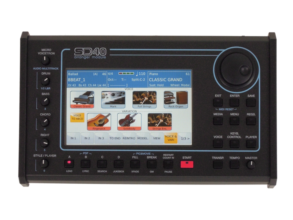 SD40 Arranger Module - AjamSonic | Custom Styles & Packs for