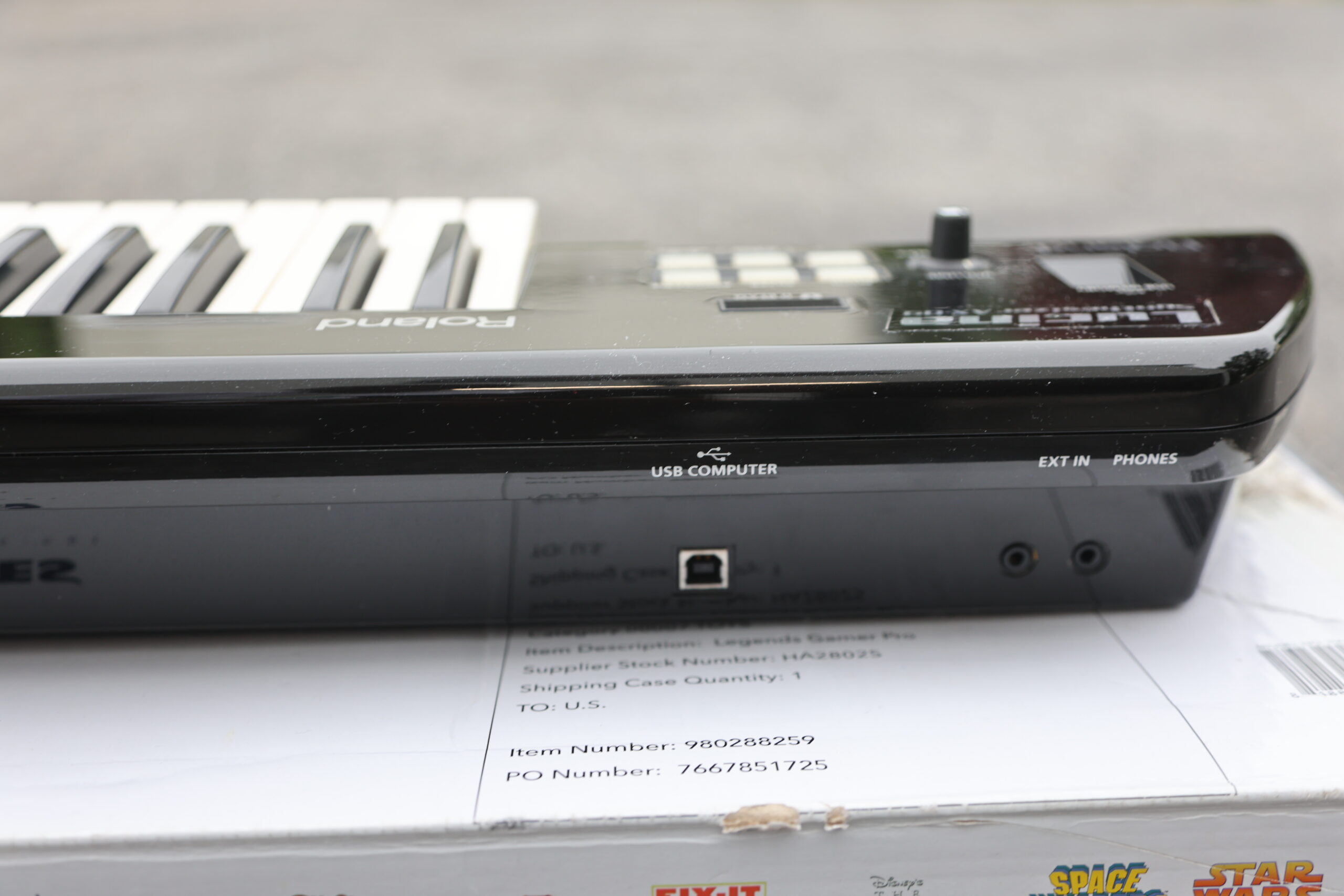 ROLAND AX-09 Keytar Synthesizer - AjamSonic | Custom Styles &amp