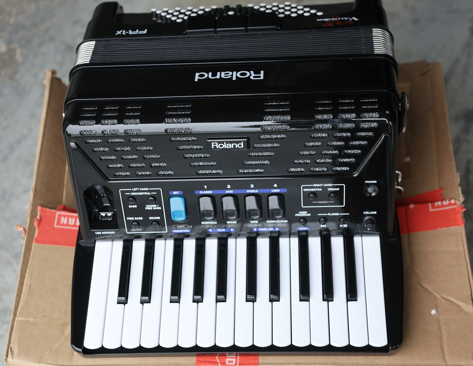 ROLAND FR1x MIDI Accordion - AjamSonic | Custom Styles & Packs