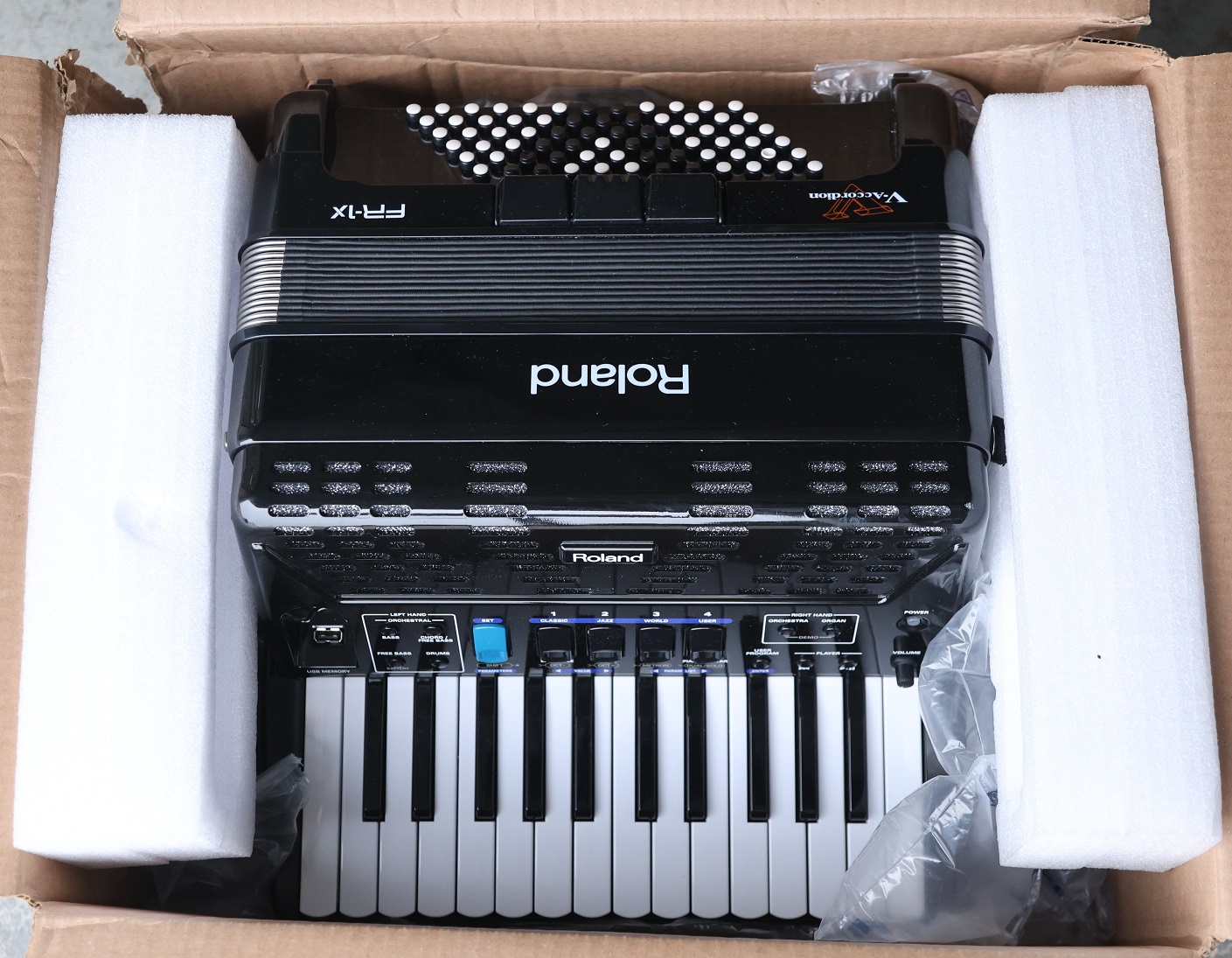 ROLAND FR1x MIDI Accordion - AjamSonic | Custom Styles & Packs